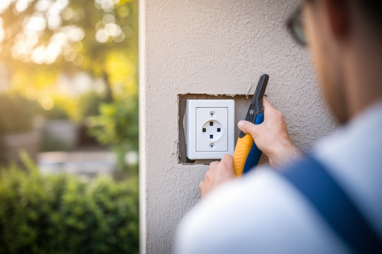 Prise électrique extérieure : comment l’installer en toute sécurité
