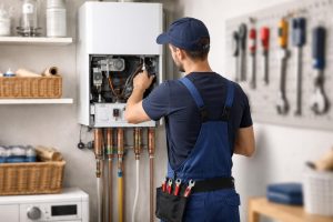 plombier-chaudiere-buanderie-outils-mur