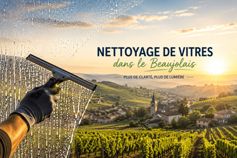 Quel professionnel choisir pour nettoyer ses vitres dans le Beaujolais et le Rhône ?