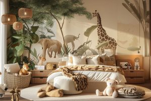Déco savane pour chambre bébé garçon : astuces et inspirations