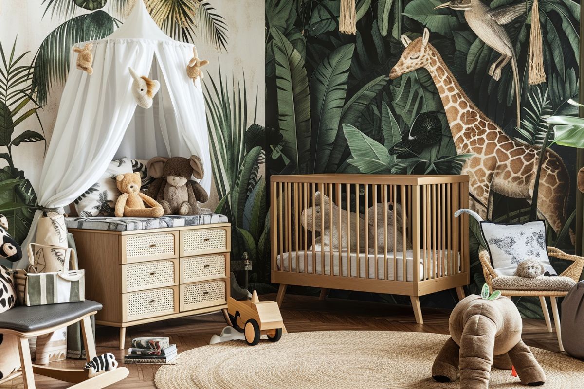 Déco savane pour chambre bébé garçon : astuces et inspirations